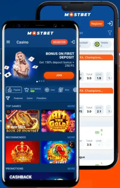 Приложение Mostbet — казино и ставки